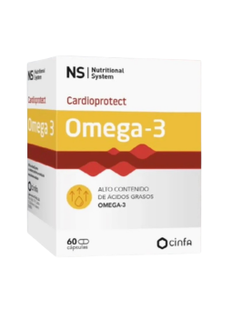NS cardioprotect omega 3 60 capsulas