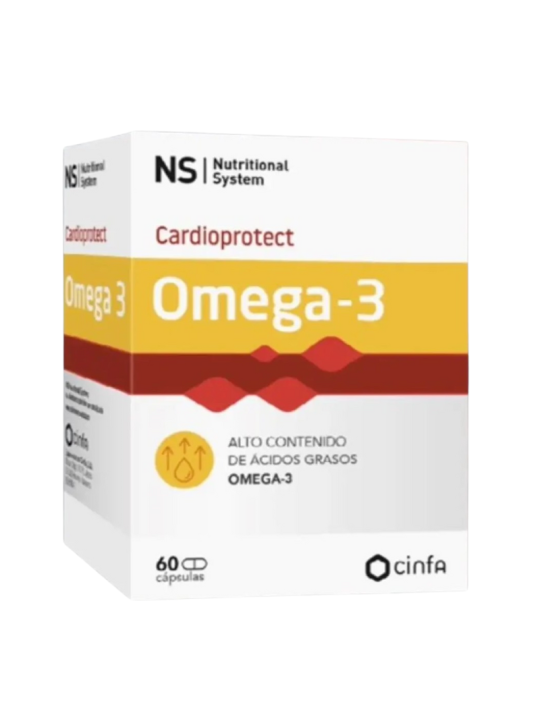 NS cardioprotect omega 3 60 capsulas
