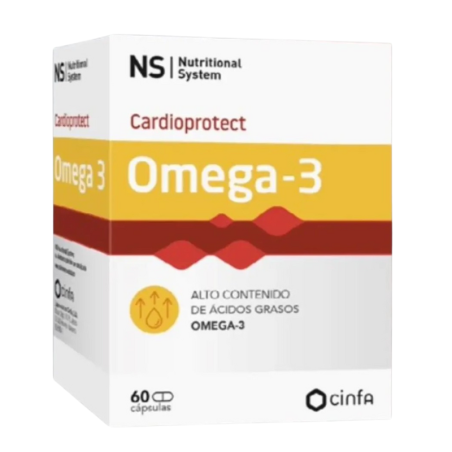 NS cardioprotect omega 3 60 capsulas