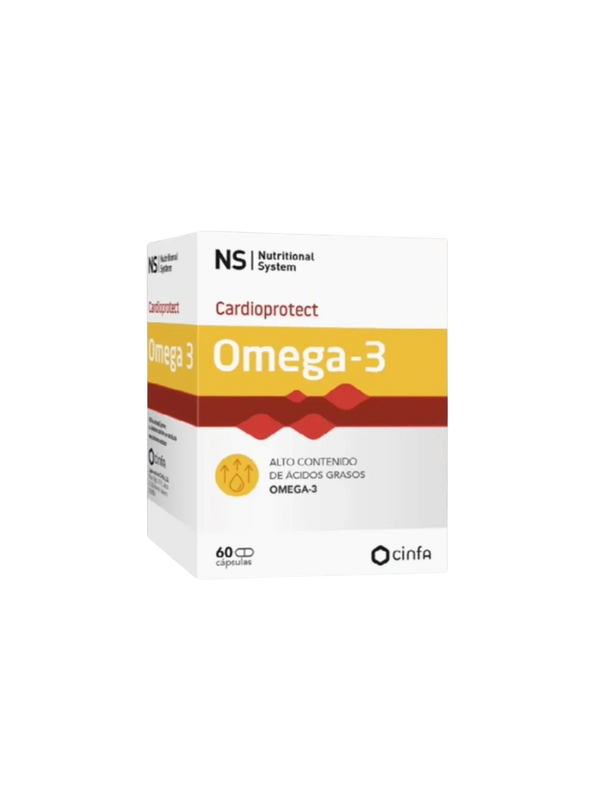 NS cardioprotect omega 3 60 capsulas