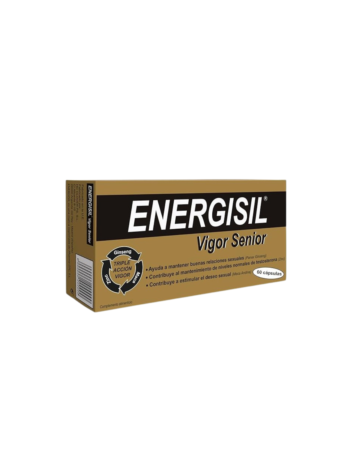 Energisil vigor senior 60 capsulas