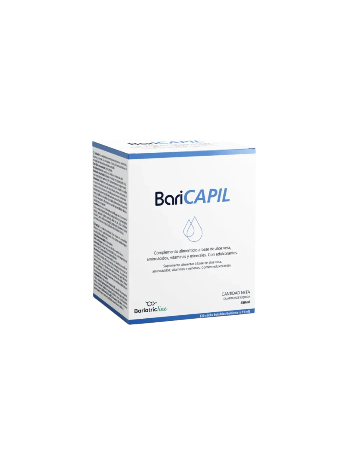 Baricapil 30 sticks bebibles 15ml