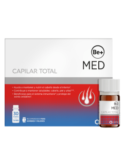 BE+ MED CAPILAR TOTAL 30 VIALES 10 ML