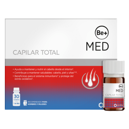 BE+ MED CAPILAR TOTAL 30 VIALES 10 ML