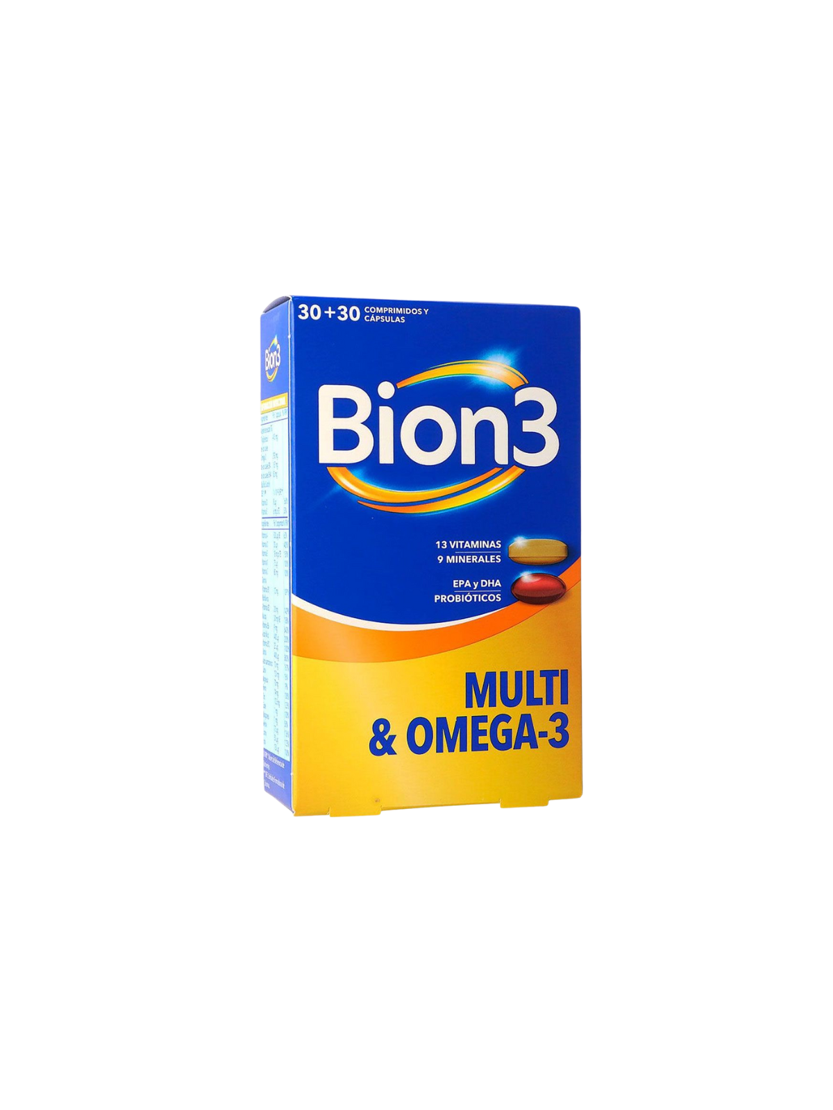 Bion3 multi & omega-3 30 comprimidos + 30 capsulas