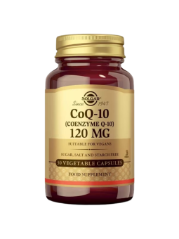 Solgar coenzima Q-10 120mg 30 cápsulas vegetales