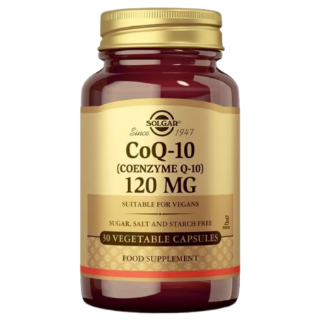 Solgar coenzima Q-10 120mg 30 cápsulas vegetales