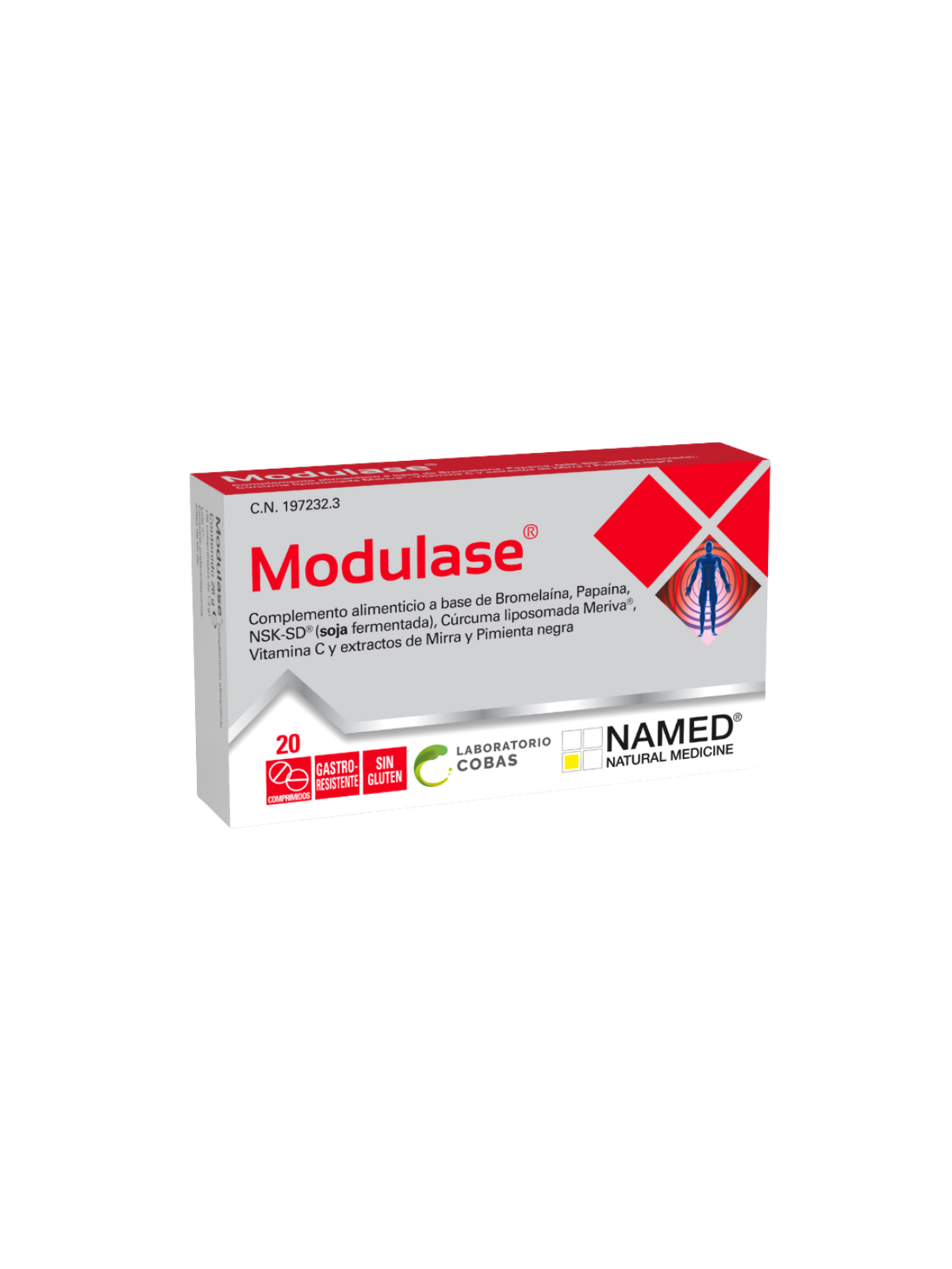 Modulase 20 comprimidos
