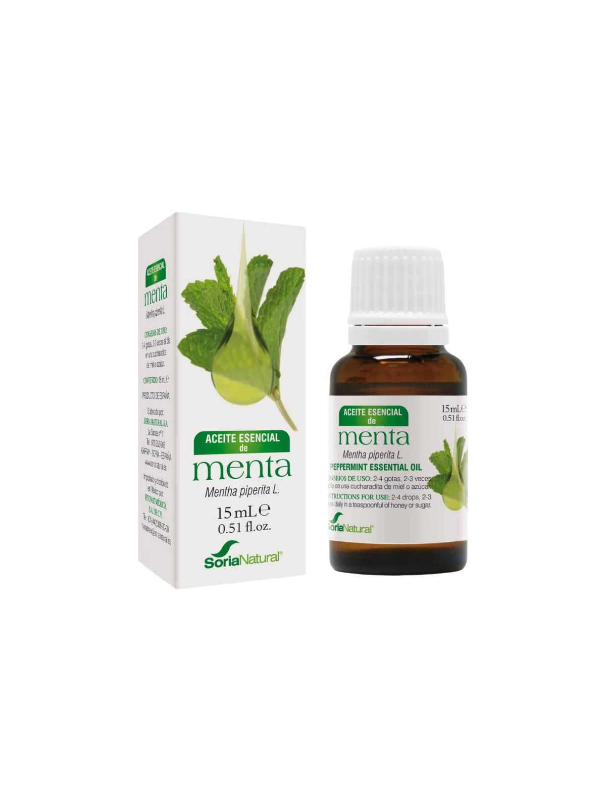 Soria natural esencia menta 15ml