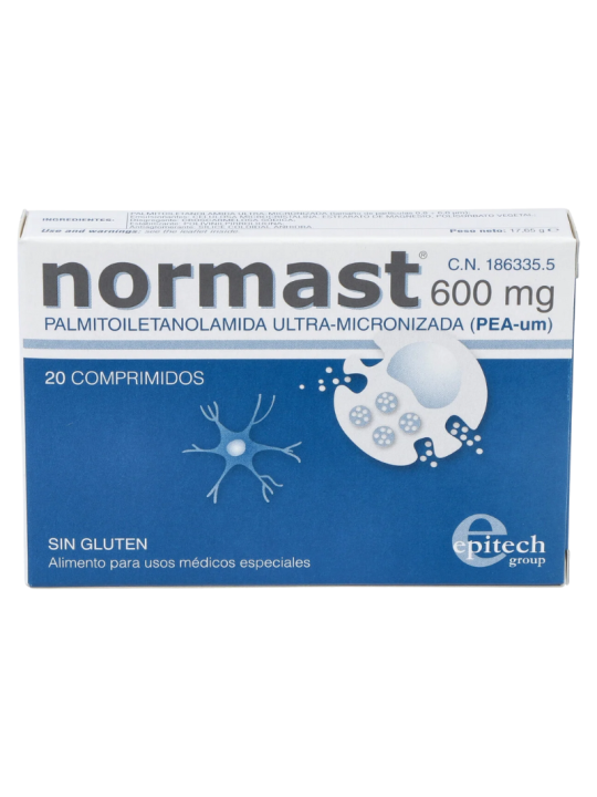 Normast 600mg 20 comprimidos
