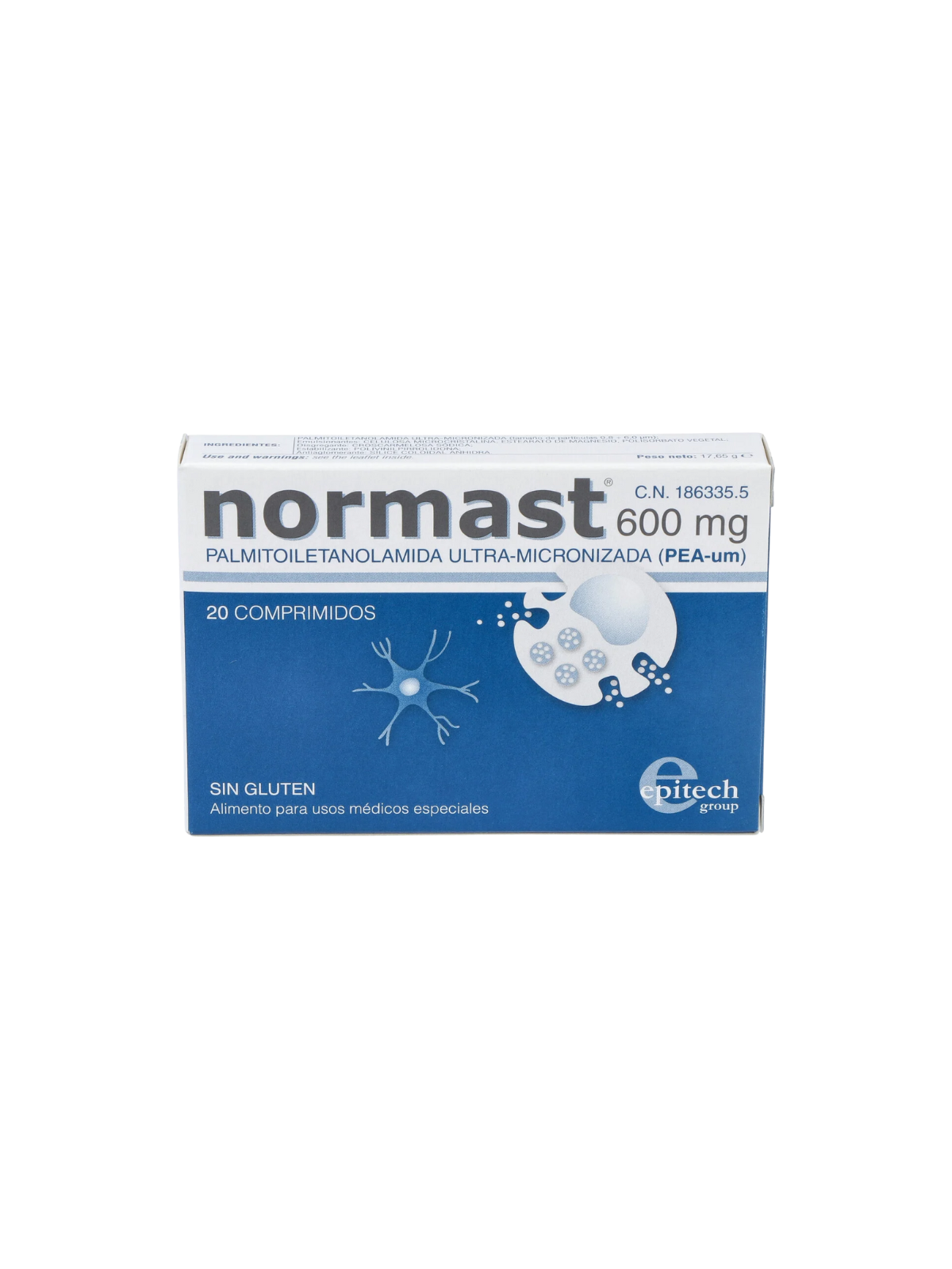 Normast 600mg 20 comprimidos