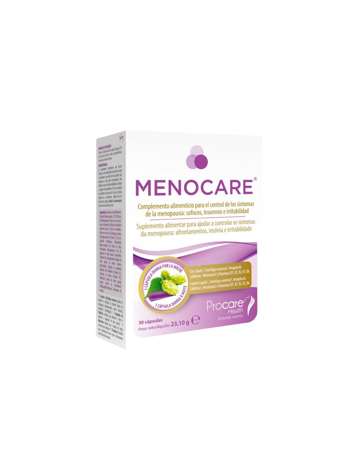 Menocare 30 capsulas