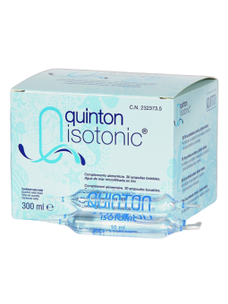 Quinton isotonic bebible 30 ampollas