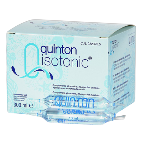 Quinton isotonic bebible 30 ampollas