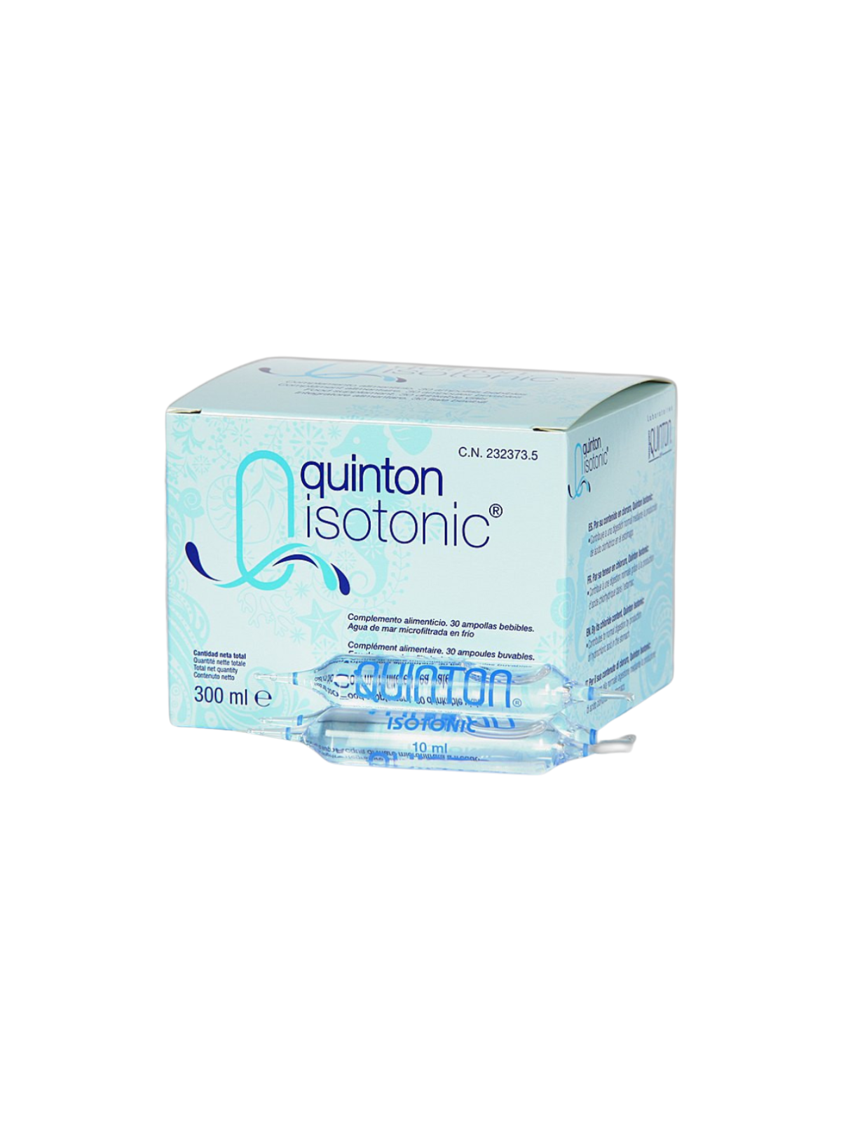 Quinton isotonic bebible 30 ampollas