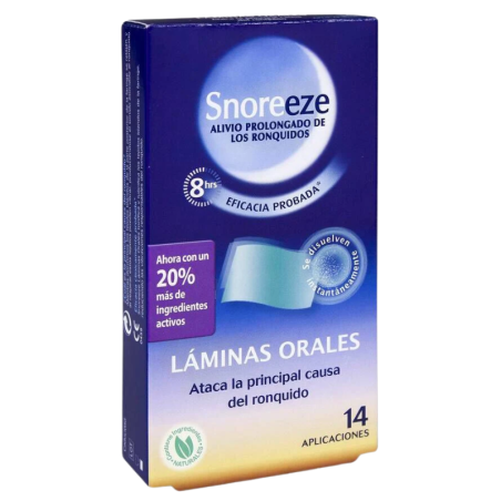 Snoreeze láminas orales 14 unidades