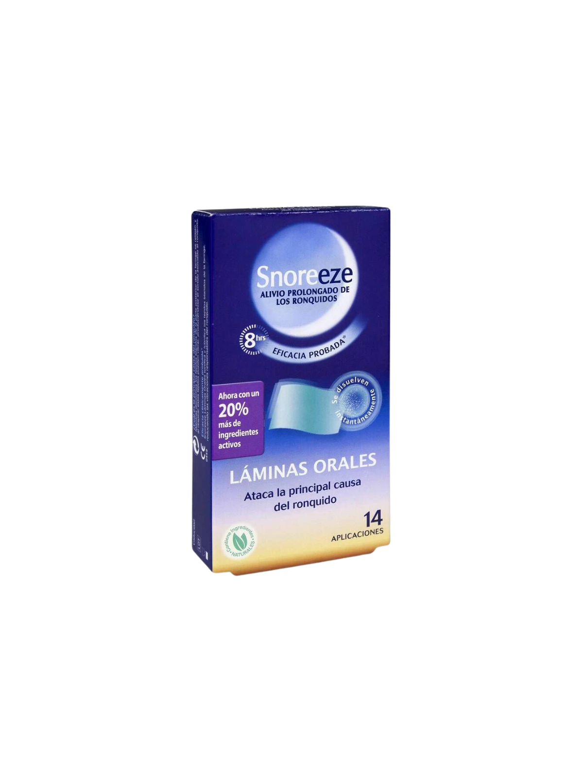 Snoreeze láminas orales 14 unidades