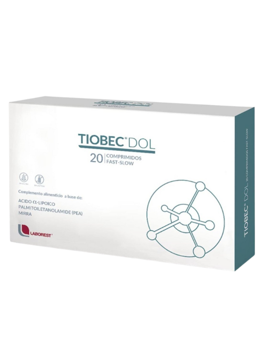 Tiobec dol 20 comprimidos