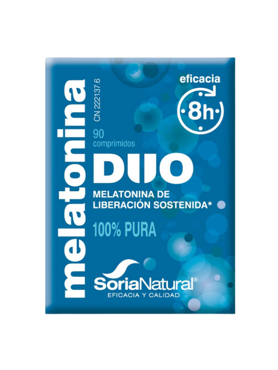 Soria natural melatonina duo 90 comprimidos
