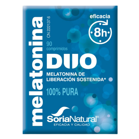 Soria natural melatonina duo 90 comprimidos