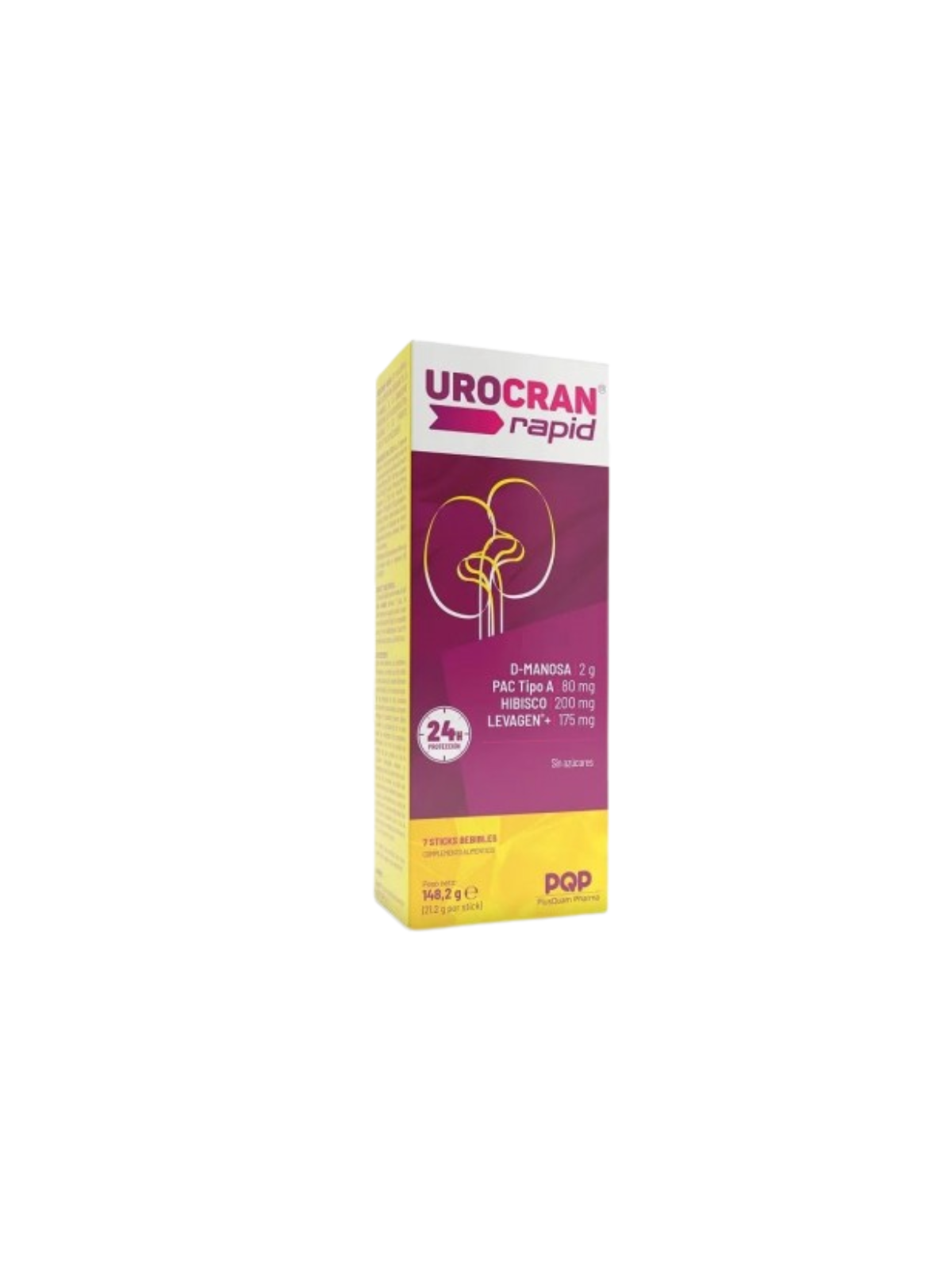 Urocran rapid 7 sticks bebibles 148g