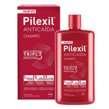 Pilexil anticaida champu triple proteccion 450ml