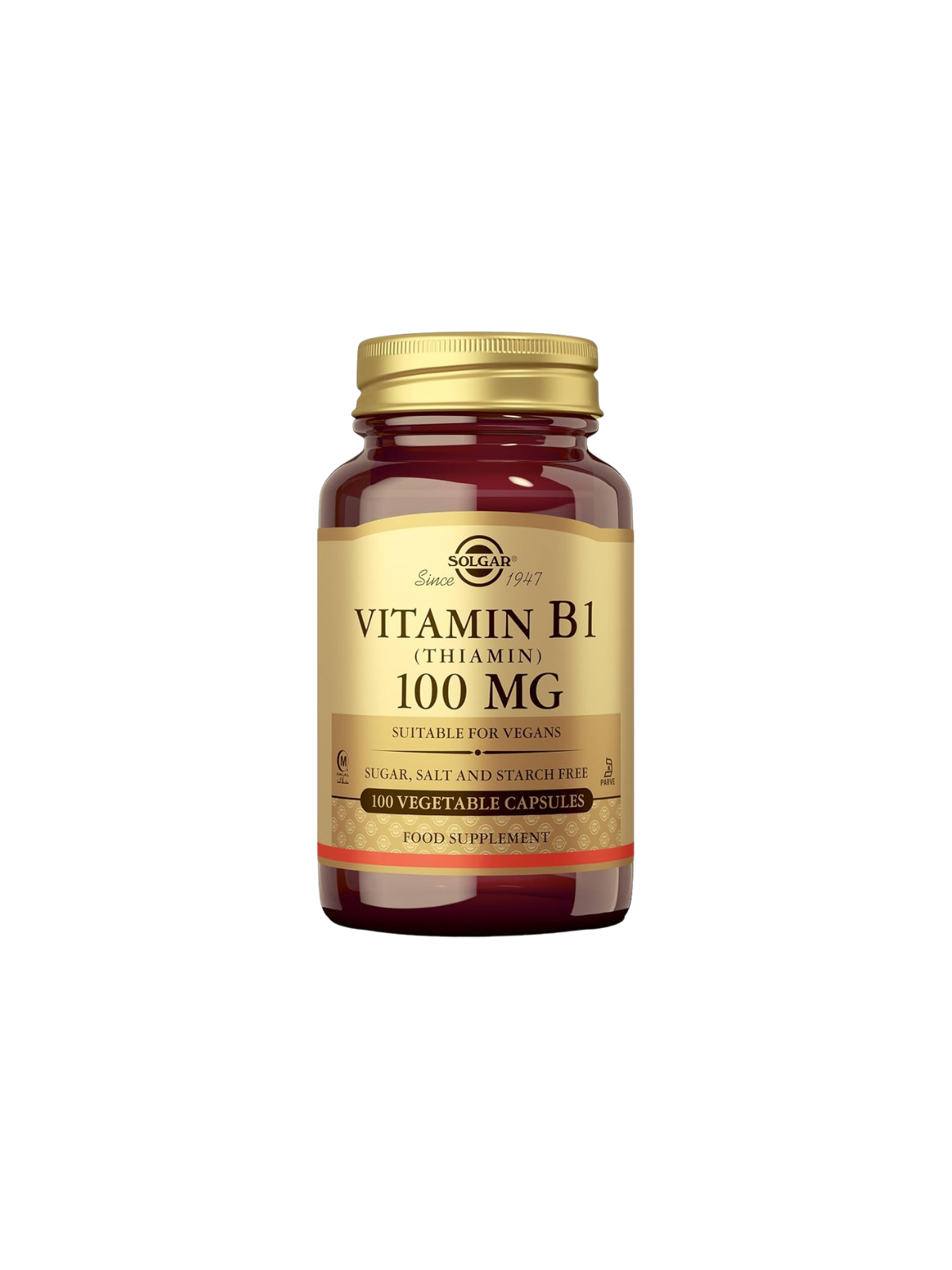 Solgar vitamina B1 100mg 100 comprimidos