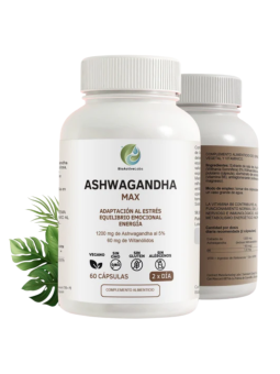 Bioactive labs  ashwagandha max 60 capsulas