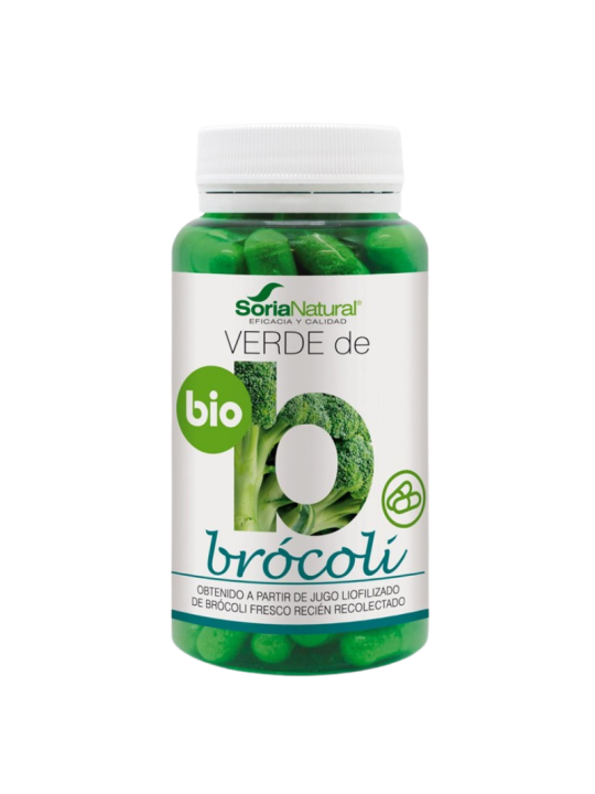 Soria natural verde de brocoli 80 capsulas