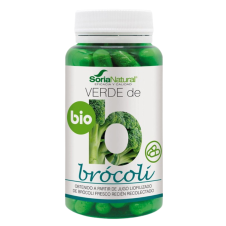 Soria natural verde de brocoli 80 capsulas