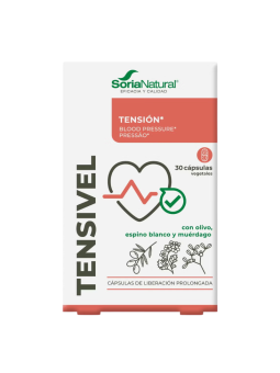 Soria natural tensivel olivo-espino blanco-muerdago 30 capsulas