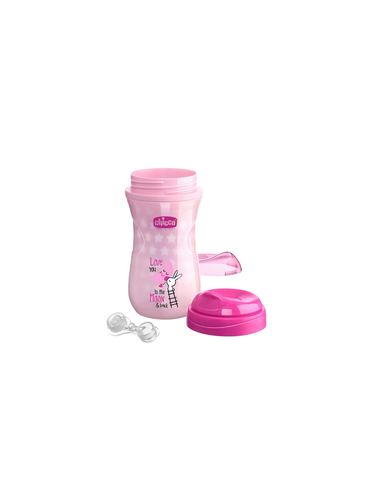 Chicco vaso luminoso rosa 14m+