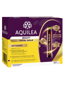 Aquilea beuty total gold antiedad 14 ampollas