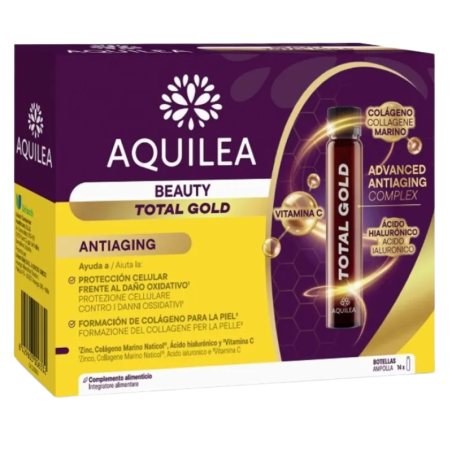 Aquilea beuty total gold antiedad 14 ampollas
