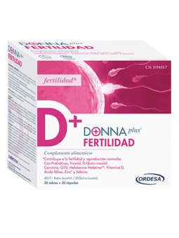 Donnaplus fertilidad 30 capsulas + 30 sobres 7g