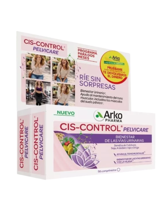 Arko cis control perlvicare pack 2 envases 56 comprimidos