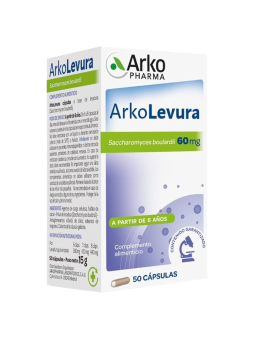 Arkolevura saccharomyces boulardii 50 capsulas