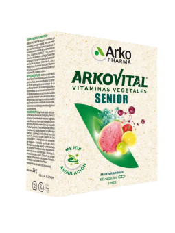 Arkovital senior 50+ 60 capsulas 15% descuento