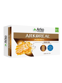 Arkoreal jalea real bio sin azucar 2500mg 20 ampollas monodosis