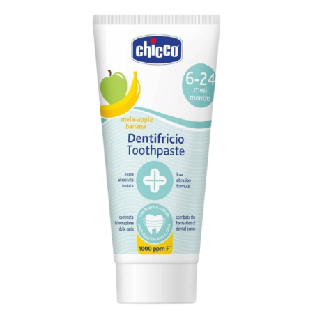 Chicco crema dental manzana-platano 50ml