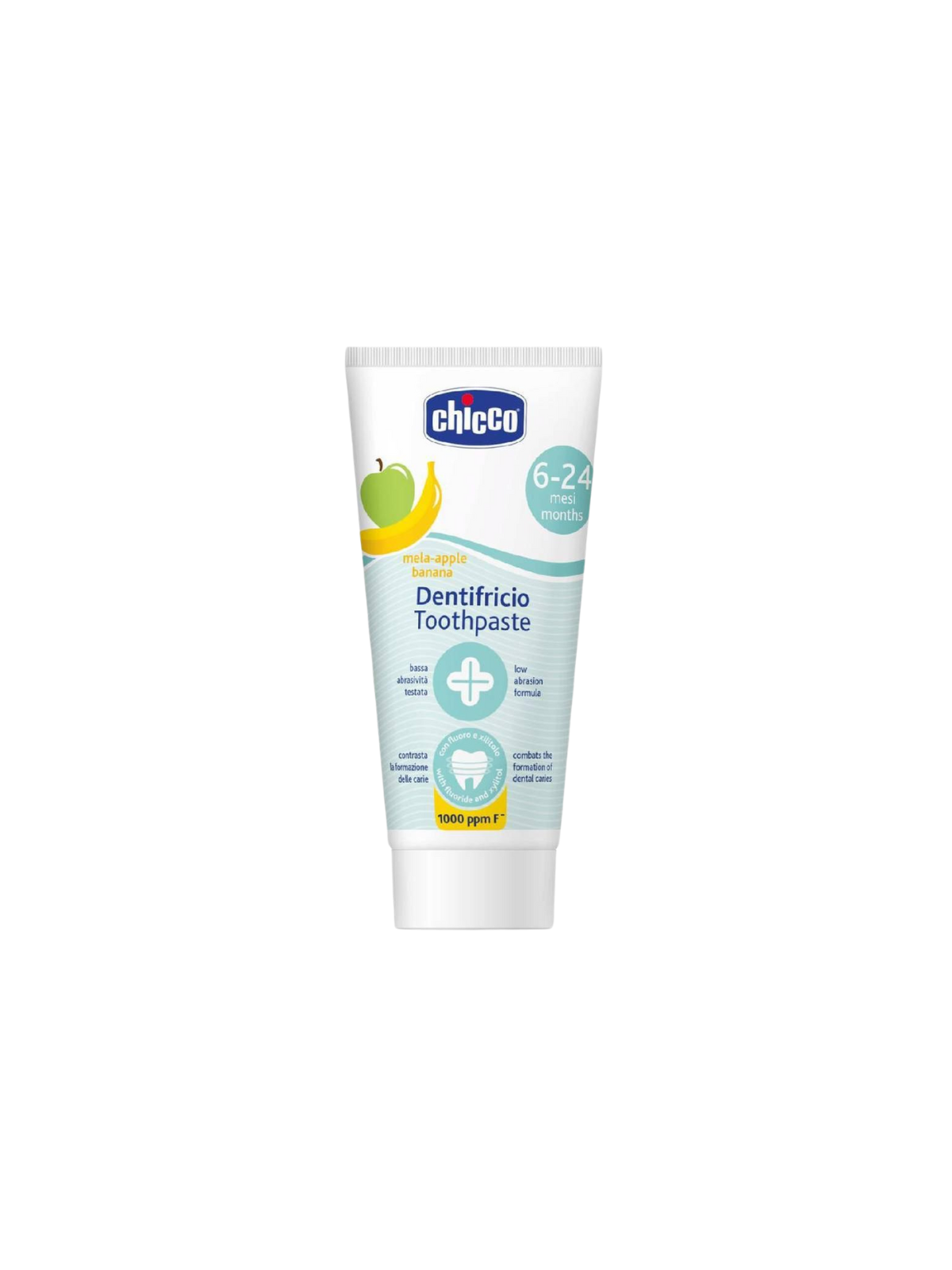 Chicco crema dental manzana-platano 50ml