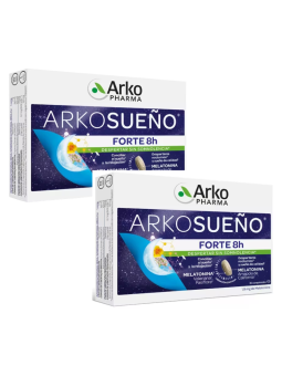 Arkorelax sueño forte 8h pack 2 unidades 30 comprimidos bica