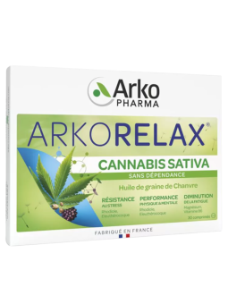 Arkorelax cannabis sativa 30 comprimidos