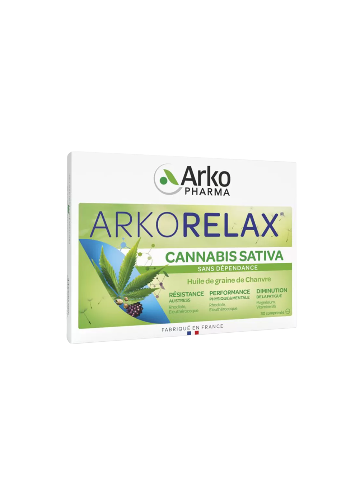 Arkorelax cannabis sativa 30 comprimidos