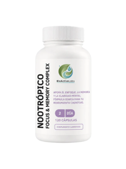 Bioactive labs nootropico 120 capsulas
