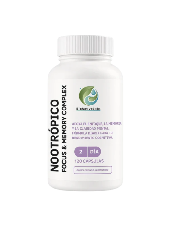 Bioactive labs nootropico 120 capsulas