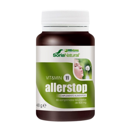 Soria natural vit & min allerstop 60 comprimidos