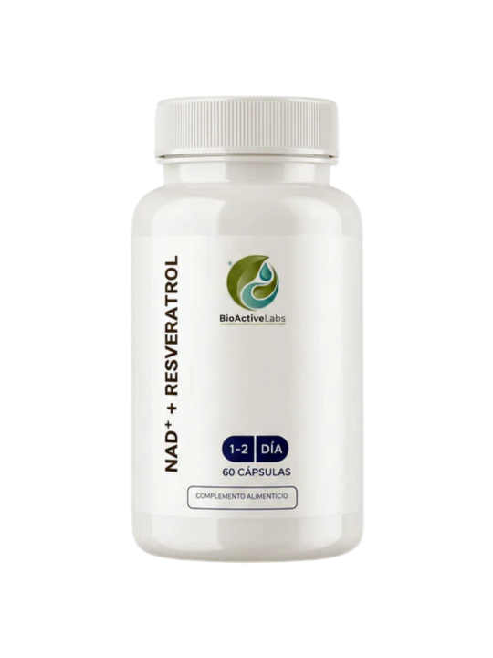 BioActive Labs NAD+ Resveratrol 60 Cápsulas