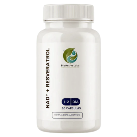 BioActive Labs NAD+ Resveratrol 60 Cápsulas