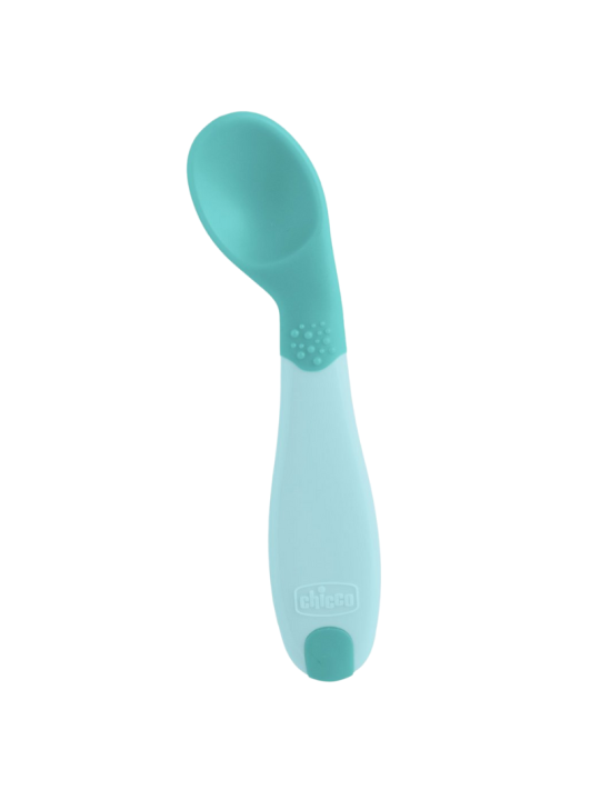 Chicco cuchara inclinada polipropileno azul +8 m